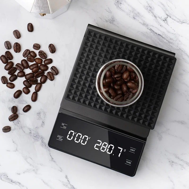 Balance à Café Pour-Over avec Minuteur Intégré