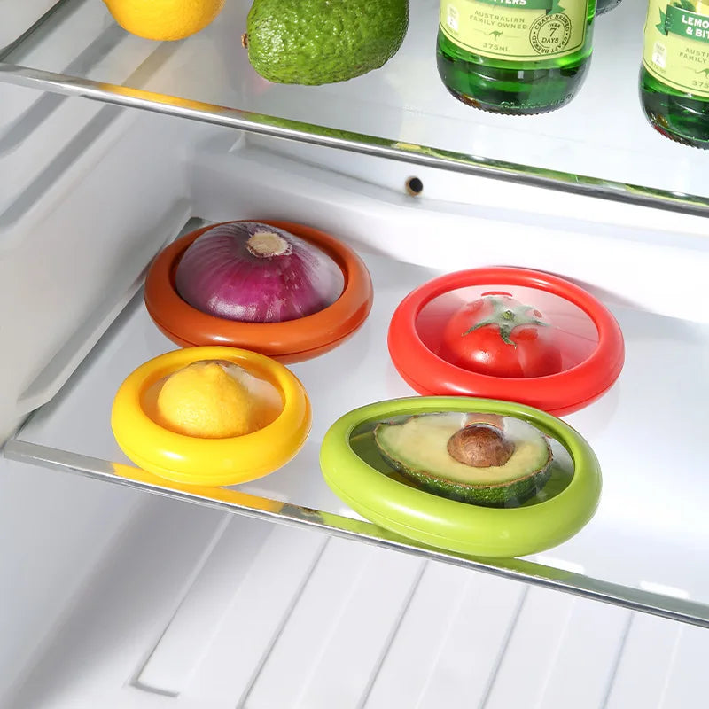 Kitchen Storage Box Fruit Vegetable Container Fresh Box Avocado Tomato Lemon Onion Fresh-Keeping Crisper Kitchen Gadgets