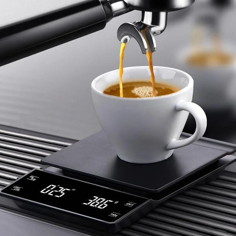 Balance à Café Pour-Over avec Minuteur Intégré