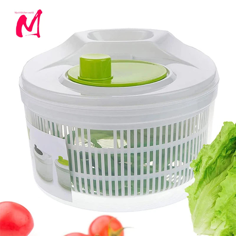 Essoreuse à Salade Turbo Anti-Dérapante Séchage Rapide